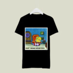 Ight Imma Head Out Funny Meme Leaving Football Cleats Sponge 3 T Shirt