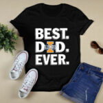 Illinois Fighting Illini Best Dad Ever 2 T Shirt