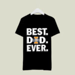Illinois Fighting Illini Best Dad Ever 4 T Shirt