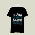 Im A Proud Grandpa Of A Freaking Awesome Grandson Who Loves The Eagles 2 T Shirt