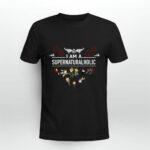 Im A Supernaturaholic I Love Supernatural 4 T Shirt