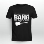 Im Just Here to bang the bass player 2 T Shirt