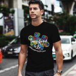 Imagine All The People Living Life In Peace Autism Awareness 0 T Shirt