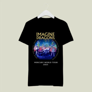 Imagine Dragons Mercury tour 2023 front 4 T Shirt