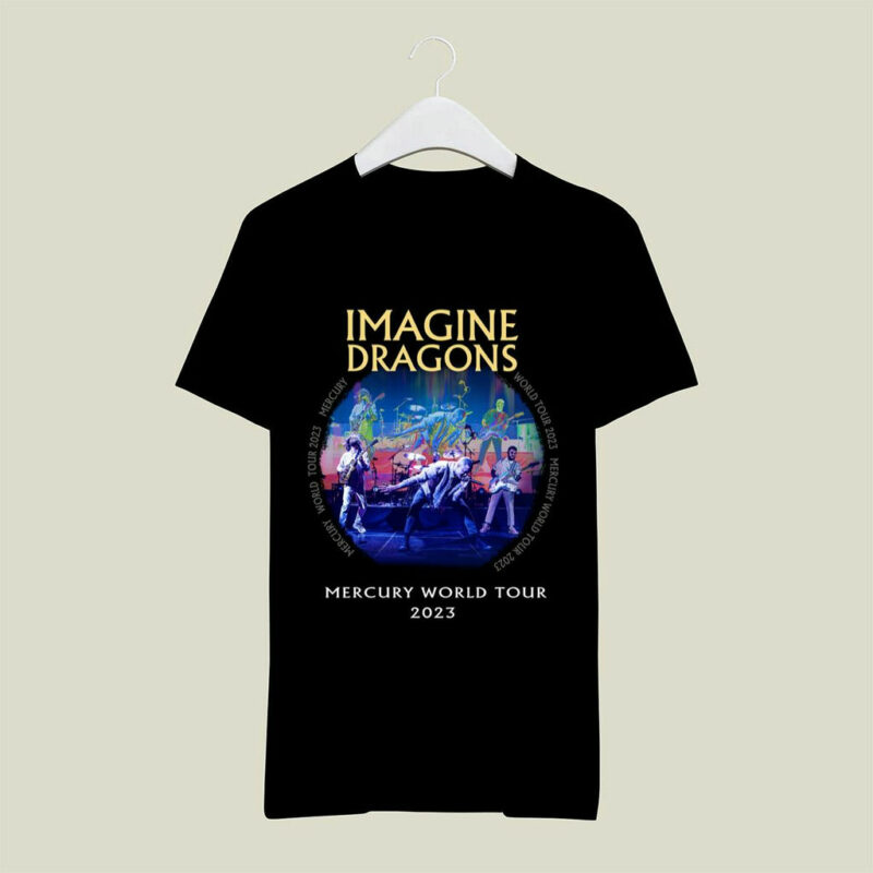 Imagine Dragons Mercury Tour 2023 Front 4 T Shirt
