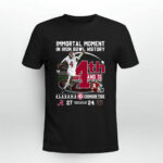 Immortal Moment In Iron Bowl History 4th And 31 Alabama 27 0 T Shirt