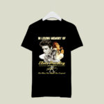 In Love Memory Of Elvis Presley 1935 1977 The Man The Myth The Legend Signature 3 T Shirt