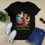 In Loving Memory Of David Bowie 1947 2016 Thank You For The Memories 4 T Shirt