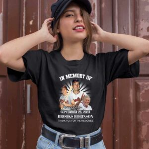 In Memory Of September 26 2023 Brooks Robinson 0 T Shirt
