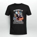 In Memory of November 30 2013 Paul Walker Thank You for the Memories 3 T Shirt