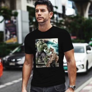 Incredible Hulk vs Popeye the Sailor 0 T Shirt