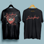 Incubus Band Love Hurts front 4 T Shirt