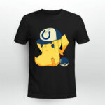 Indianapolis Colts Pikachu Pokemon 3 T Shirt