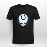 Indianapolis Colts Your Face Football Fan Supporter Grateful Dead 4 T Shirt