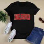 Inglewood Ca California Varsity Style Usa Vintage Sports Pullover 4 T Shirt