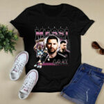 Inter Miami Lionel Messi Goat Vintage 4 T Shirt