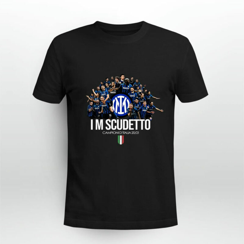 Inter Milan Im Scudetto Campioni Ditalia 2020 2021 0 T Shirt