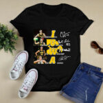 Iowa CJ Fredrick Jordan Bohannon Joe Wieskamp Luka Garza signatures 4 T Shirt