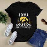 Iowa Hawkeyes Abbey Road Signatures Iowa Football 4 T Shirt