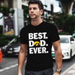 Iowa Hawkeyes Best Dad Ever 2 T Shirt