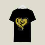 Iowa Hawkeyes Twinkle Heart 1 T Shirt
