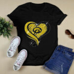 Iowa Hawkeyes Twinkle Heart 4 T Shirt