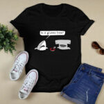Is It Gluten Free Two Sharks Graphic 4 T Shirt