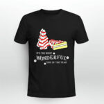 It Is The Miost Wonderful Time Of The Year Cake And Christmas Tree 3 T Shirt