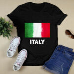 Italy Flag Italian 4 T Shirt