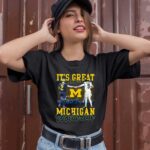 Its Great To Be A Michigan With Blake Corum and McCarthy 3 T Shirt