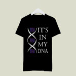 Its In My DNA Football Team NewYork Giants Fan 4 T Shirt