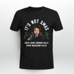 Its Not Christmas Until Hans Gruber Falls Die Hard 4 T Shirt