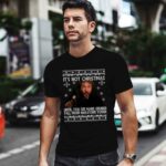 Its Not Christmas Until You See Hans Gruber Fall From Nakatomi Tower Die Hard Christmas 3833 T Shirt