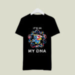 Its in my dna kansas city chiefs kansas city royals kansas jayhawks 3 T Shirt