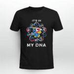 Its in my dna kansas city chiefs kansas city royals kansas jayhawks 4 T Shirt
