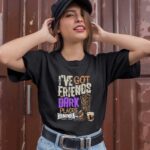 Ive Got Friends In Dark Places Hangman Adam Page 1 T Shirt