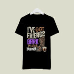 Ive Got Friends In Dark Places Hangman Adam Page 3 T Shirt