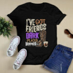 Ive Got Friends In Dark Places Hangman Adam Page 4 T Shirt
