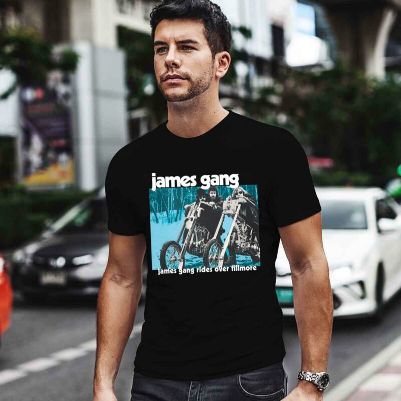 James Gang Rides Over Fillmore Hard Rock Funk Band 0 T Shirt