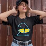 Jack Johnson Unisex Navy Wave 1 T Shirt