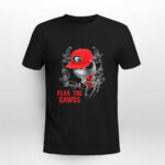 Jack Skellington Fear The Georgia Bulldogs 5 T Shirt