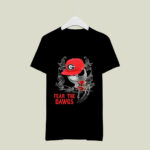Jack Skellington Fear The Georgia Bulldogs 6 T Shirt
