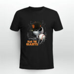 Jack Skellington Fear The San Francisco Giants 4 T Shirt