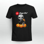 Jack Skellington and Zero Dog Pizza Hu 2 T Shirt