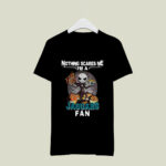 Jack Skellington nothing scares me Im a Jacksonville Jaguars fan 2 T Shirt