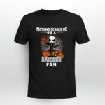 Jack Skellington nothing scares me Im a Las Vegas Football fan 3 T Shirt