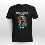 Jack Skellington nothing scares me Im a Los Angeles Chargers fan 3 T Shirt