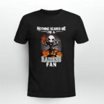 Jack Skellington nothing scares me Im a Oakland Raiders fan 4 T Shirt