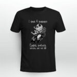 Jack and Zero Speak 4 Languages English Profanity Sarcasm And Real Shit 2 T Shirt