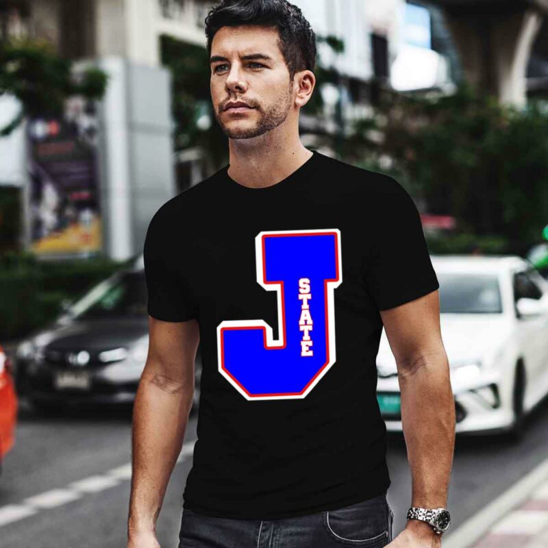 Jackson State Tigers J State Letterman 0 T Shirt